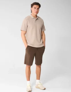 Waffle Polo Lichtbruin