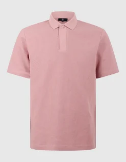 Waffle Polo Roze