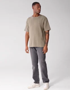 Waffle T-shirt Groen