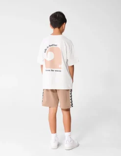 Wave Short Taupe