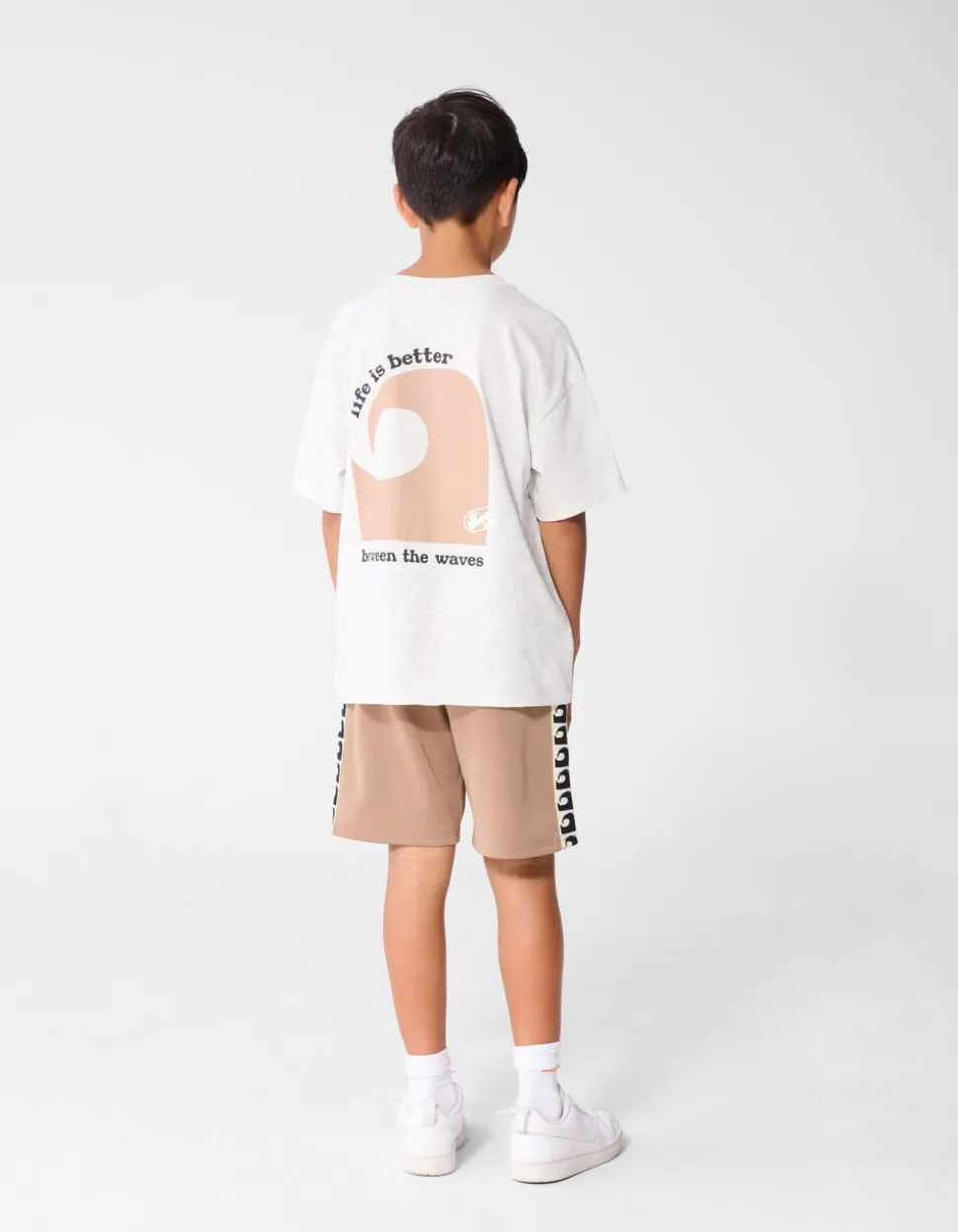 Wave Short Taupe