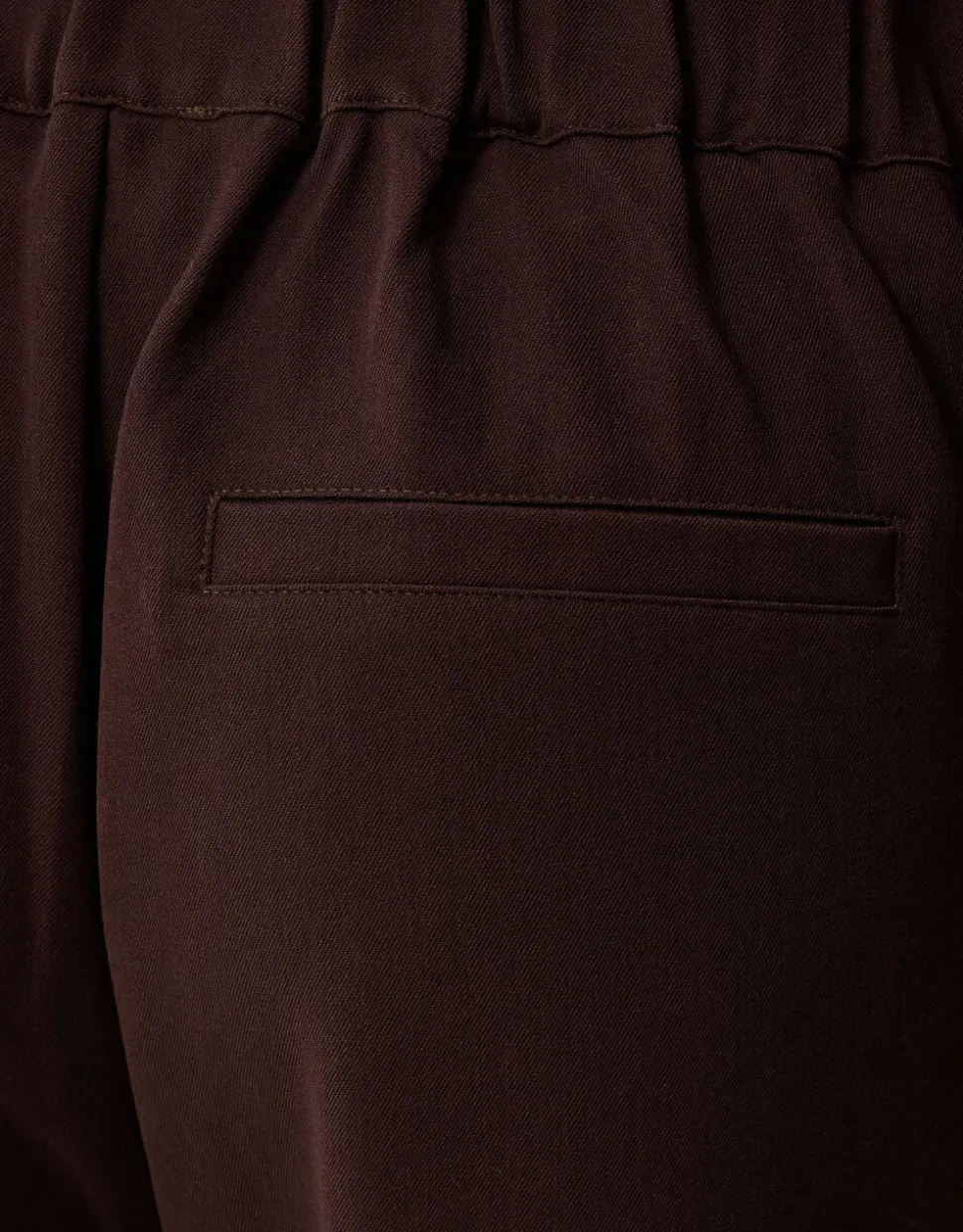 Wide Leg Broek Bruin