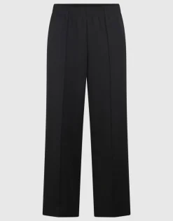 Wide Leg Broek Zwart
