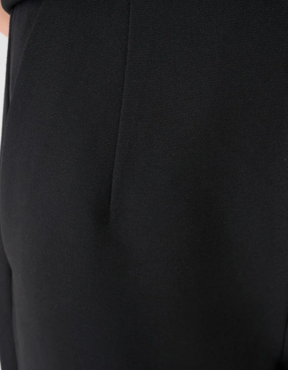 Wide Leg Broek Zwart