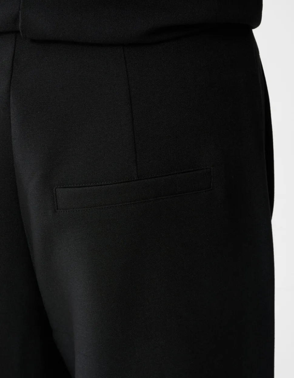 Wide Leg Broek Zwart