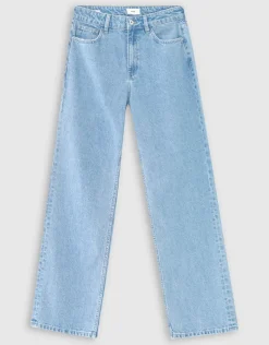 Wide Leg Fit Jeans Mediumstone