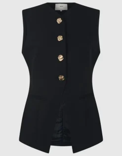 Zandloper Gilet Zwart