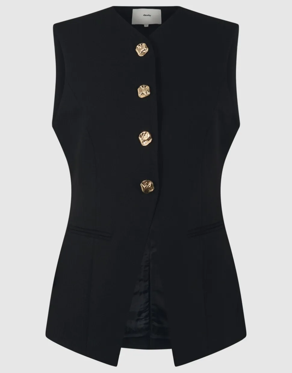 Zandloper Gilet Zwart