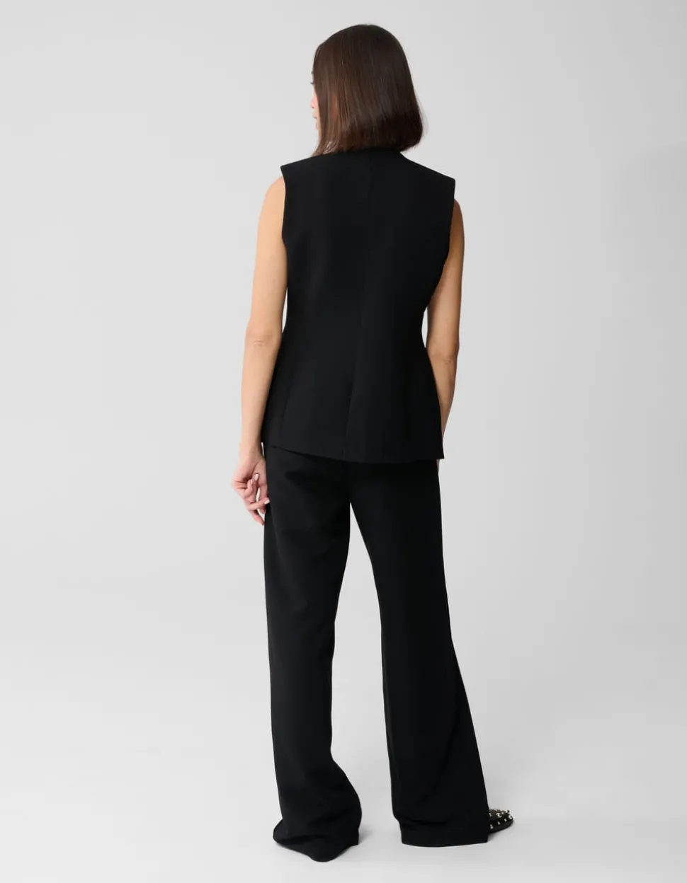 Zandloper Gilet Zwart