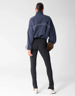 Zipper Legging Zwart
